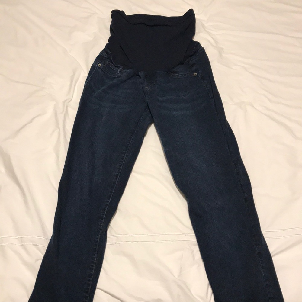 ‼️CCO‼️Dark Wash Maternity Jeans